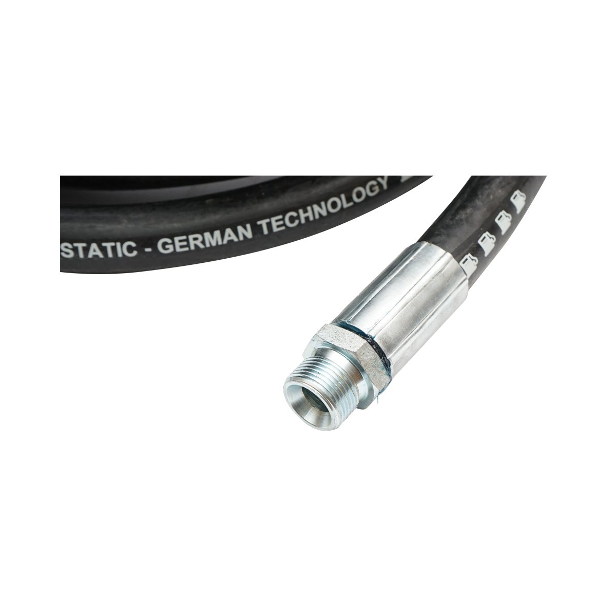 Furtun presiune 10M cu nipluri 3/4 pentru pompa transfer motorina Breckner Germany